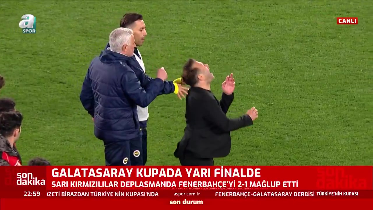 忍不了了😡比赛遭争议判罚，穆帅赛后上前一把抓住对手教练鼻子