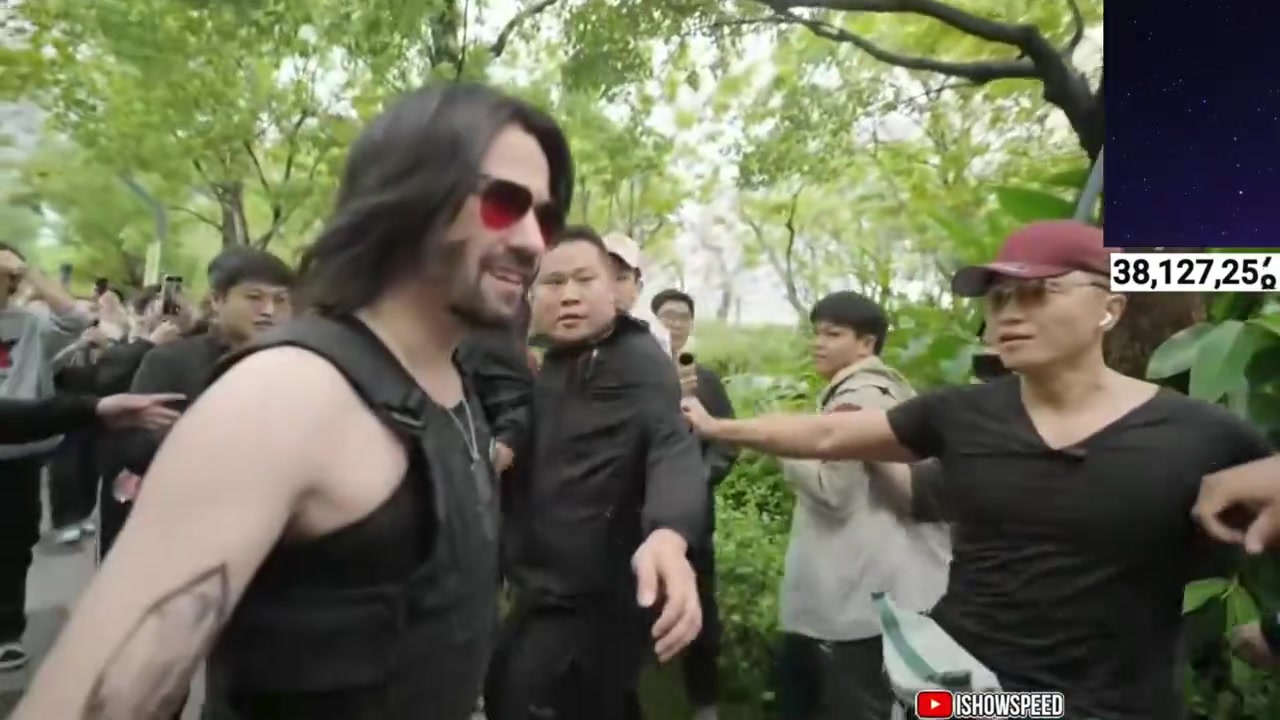 Speed在深圳直播遇到“强尼银手”：John Wick你怎么在中国？！