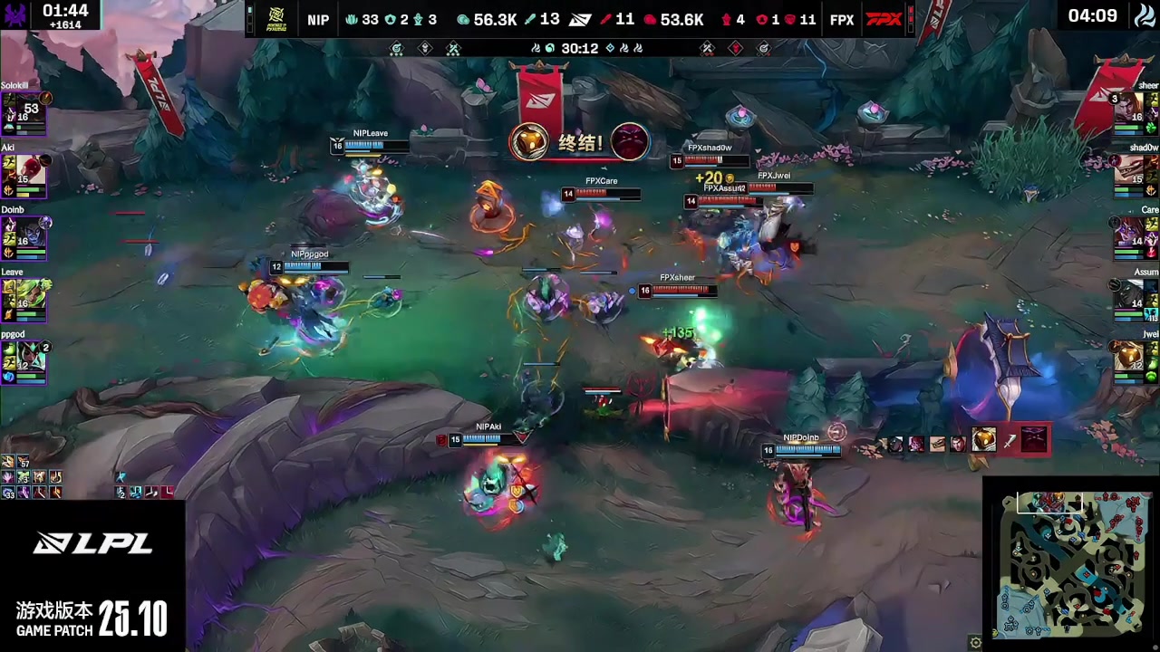 C麻了！Leave泽丽五杀收尾！NIP扳平比分！